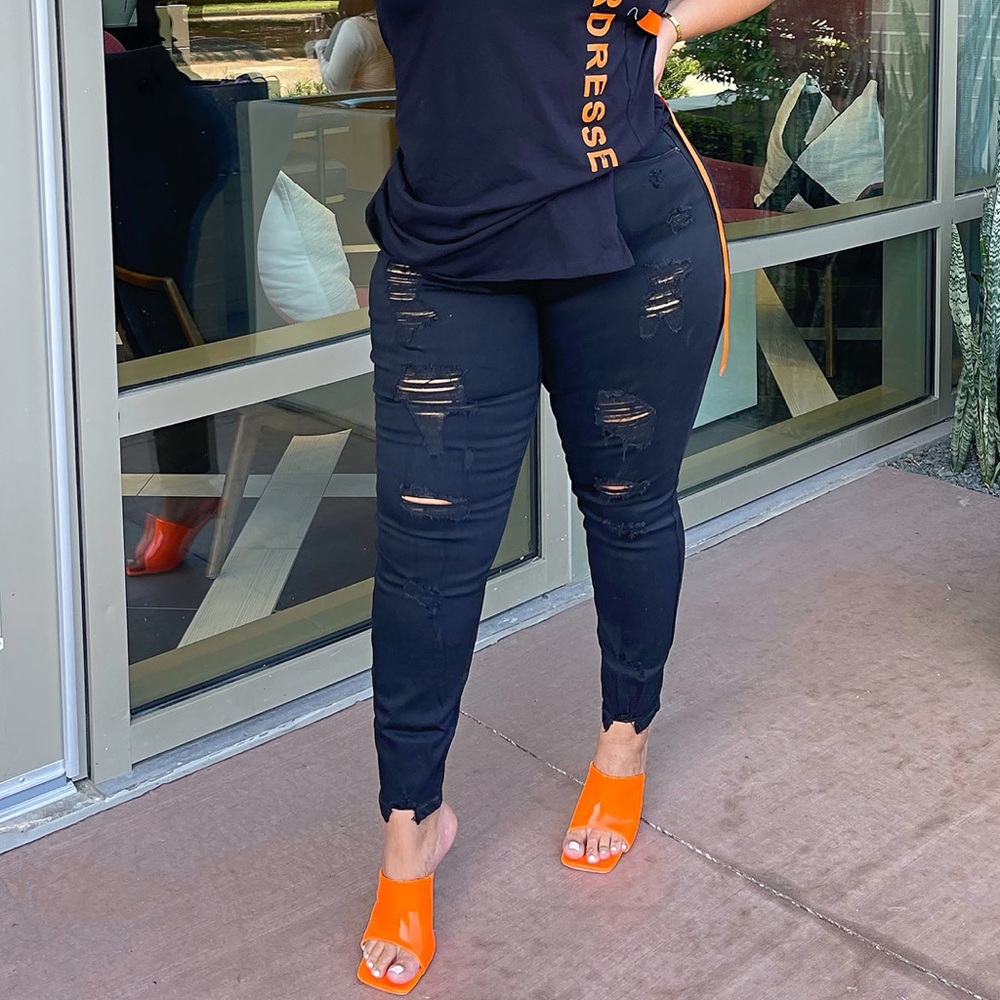 Zephyr High Rise Jeans - Plus Size 15 - Picture 3 of 5